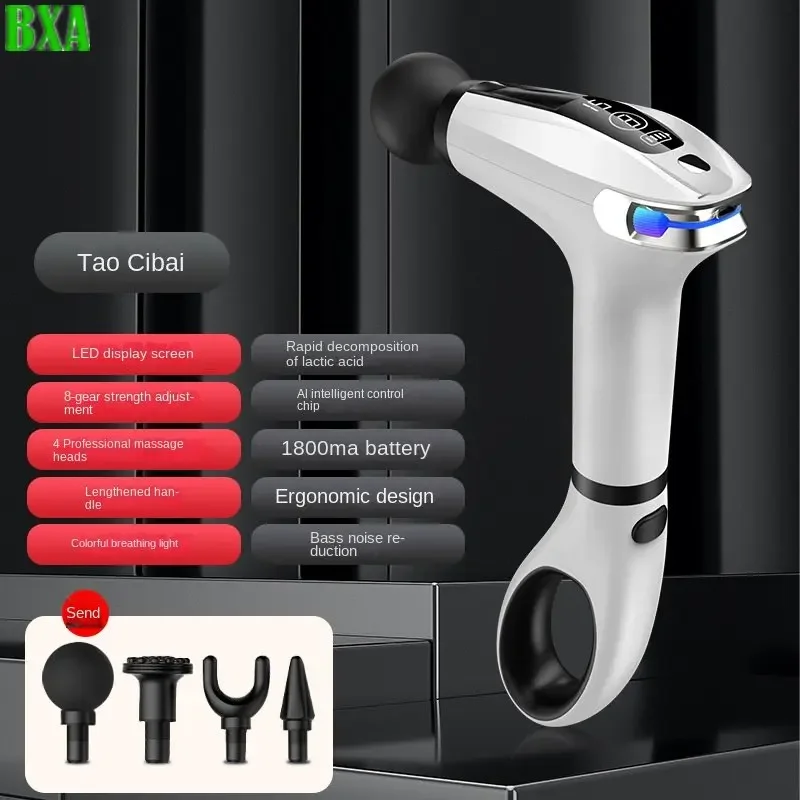 Electric Massage Gun Deep Tissue - Tongkat Pijat Alat Pijat Elektrik Gagang