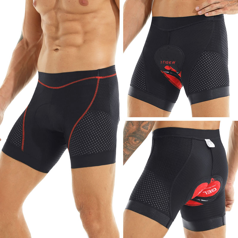Padded Cycling Shorts 5D Gel - X-tiger Celana Pendek Bersepeda Upgrade 5D