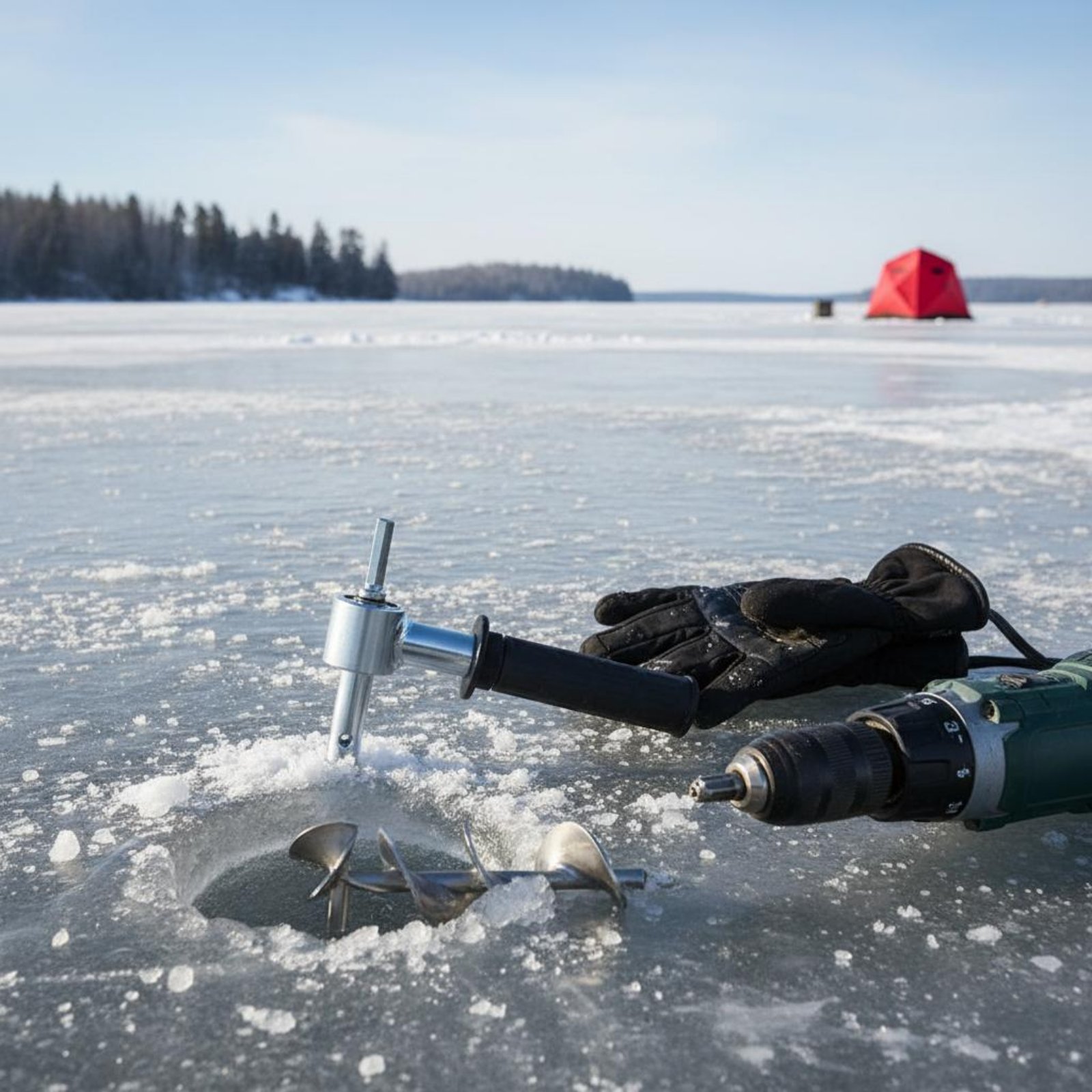 Fishing - Adaptor Bor Auger Es, Konektor Bor