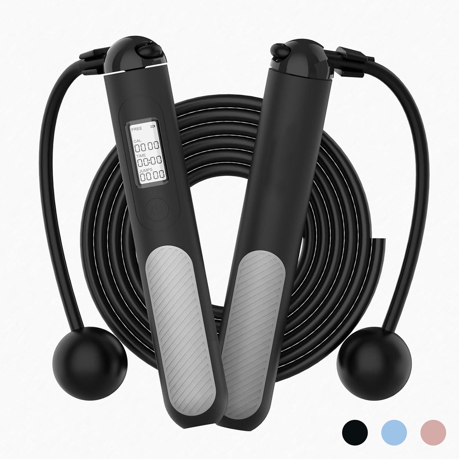 Smart Jump Rope Digital Counter - Tali Lompat Digital Pintar 2-in-1 dengan