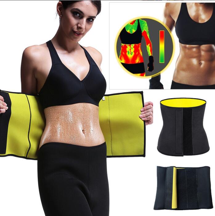 Sweat Waist Trainer Belt Neoprene - Korset Pelangsing Pinggang Neoprene Sauna Shaper,