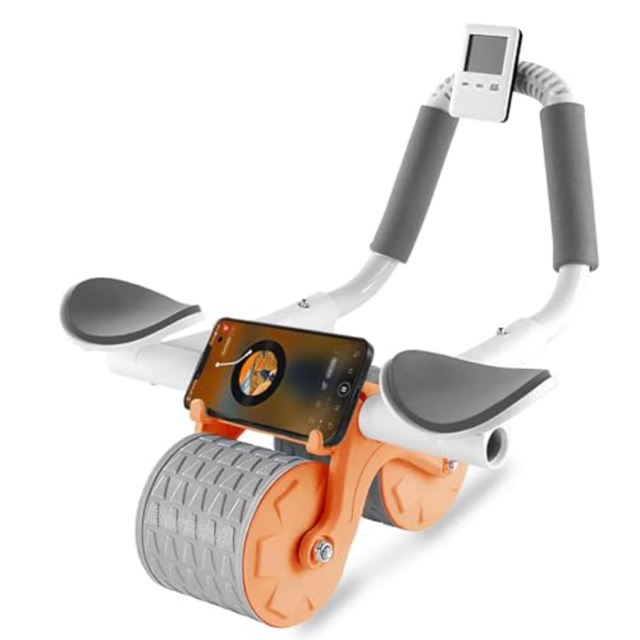 Ab Roller Wheel With Elbow Support - Roda Ab Roller 2026 yang Ditingkatkan