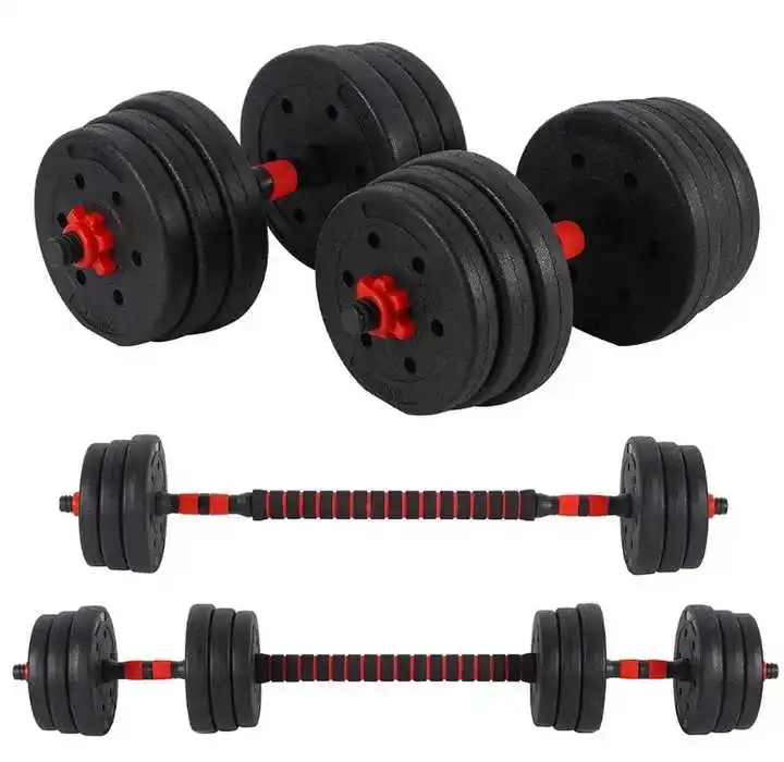 Adjustable Dumbbell Pair 40Kg - Set Dumbbell yang Dapat Disesuaikan, 10/20/40kg