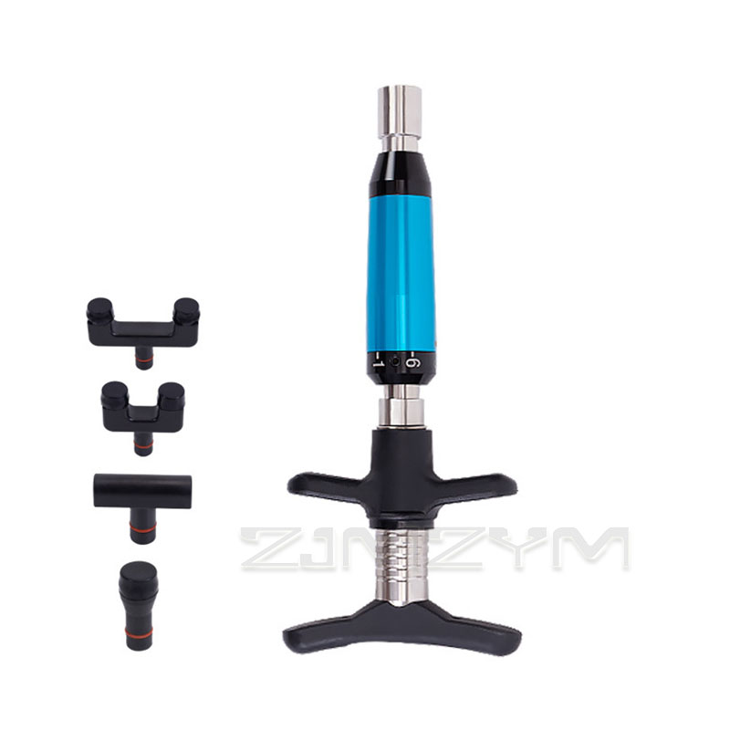 Electric Massage Gun Deep Tissue - Alat Terapi Fisioterapi Manual Chiropractic Spinal