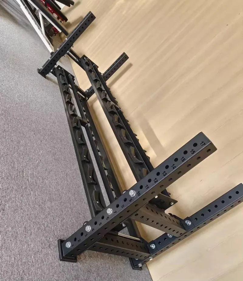 Fitness Equipment - Rak Penyimpanan Dumbbell Komersial Solusi Penyimpanan