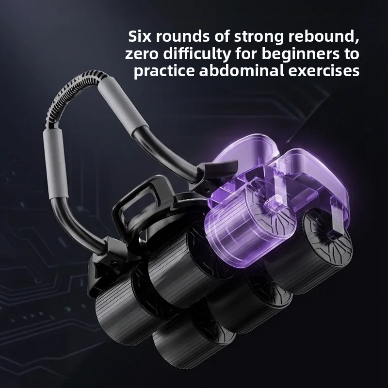 Ab Roller Wheel With Elbow Support - Alat Fitness Pelatih Kekuatan Inti Perut