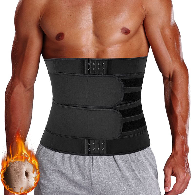 Sweat Waist Trainer Belt Neoprene - Korset pengecil pinggang Neoprene untuk pria,