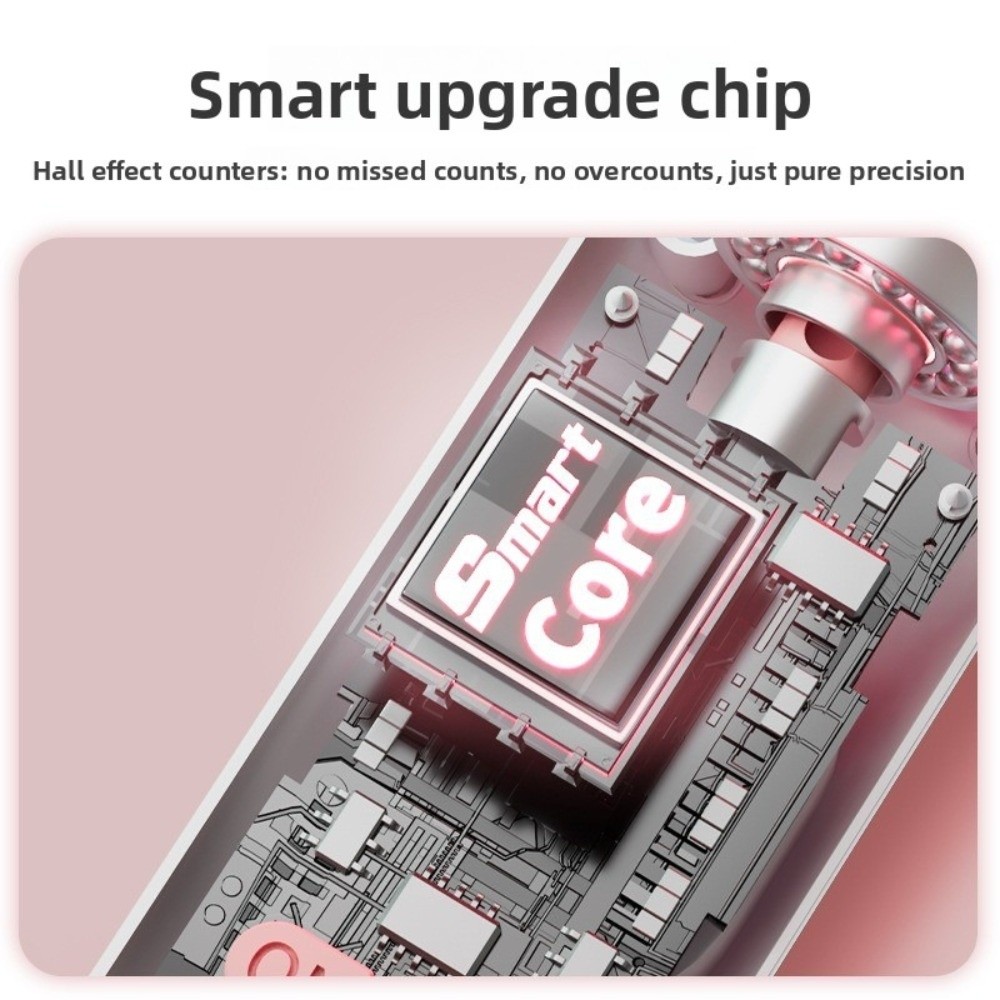 Smart Jump Rope Digital Counter - Tali Lompat Tanpa Kabel Anti-Selip untuk