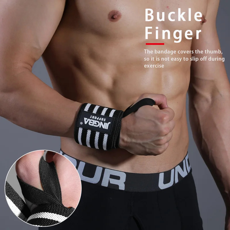 1 Buah Gelang Penopang Pergela - Wrist Wraps Weightlifting Support ulasan dan harga