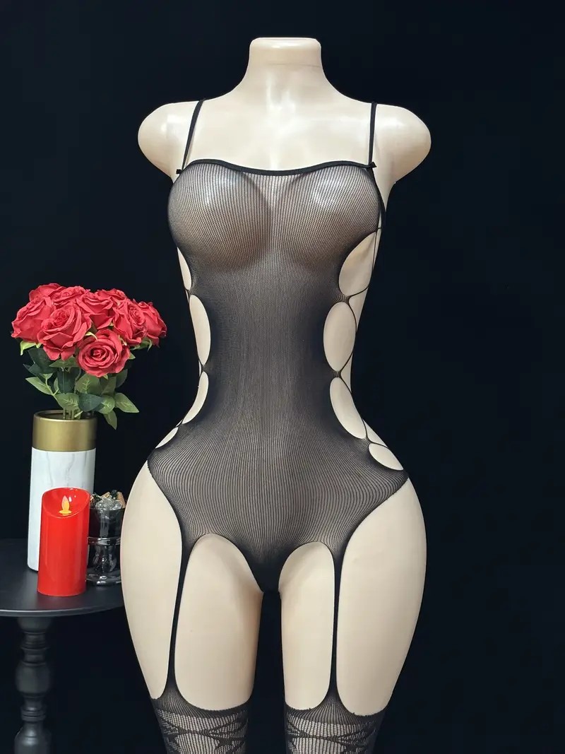 Jumpsuit Stoking Seksi dengan  - Fishing ulasan dan harga