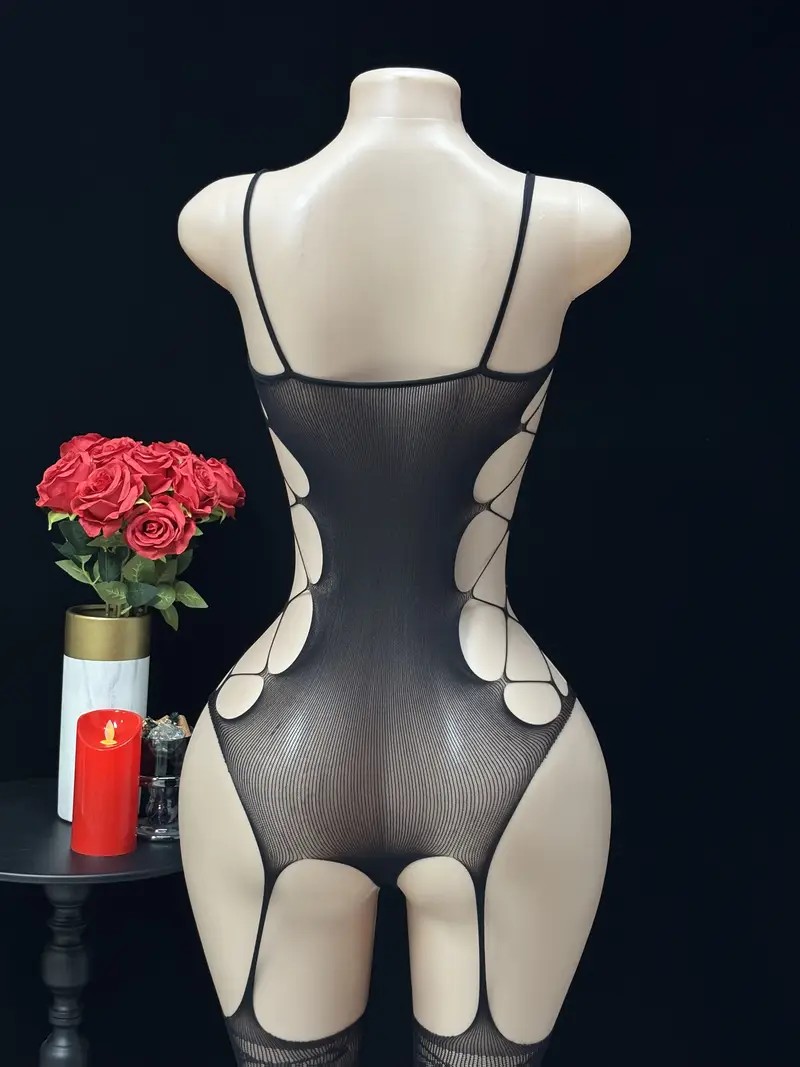 Jumpsuit Stoking Seksi dengan  - Fishing ulasan dan harga