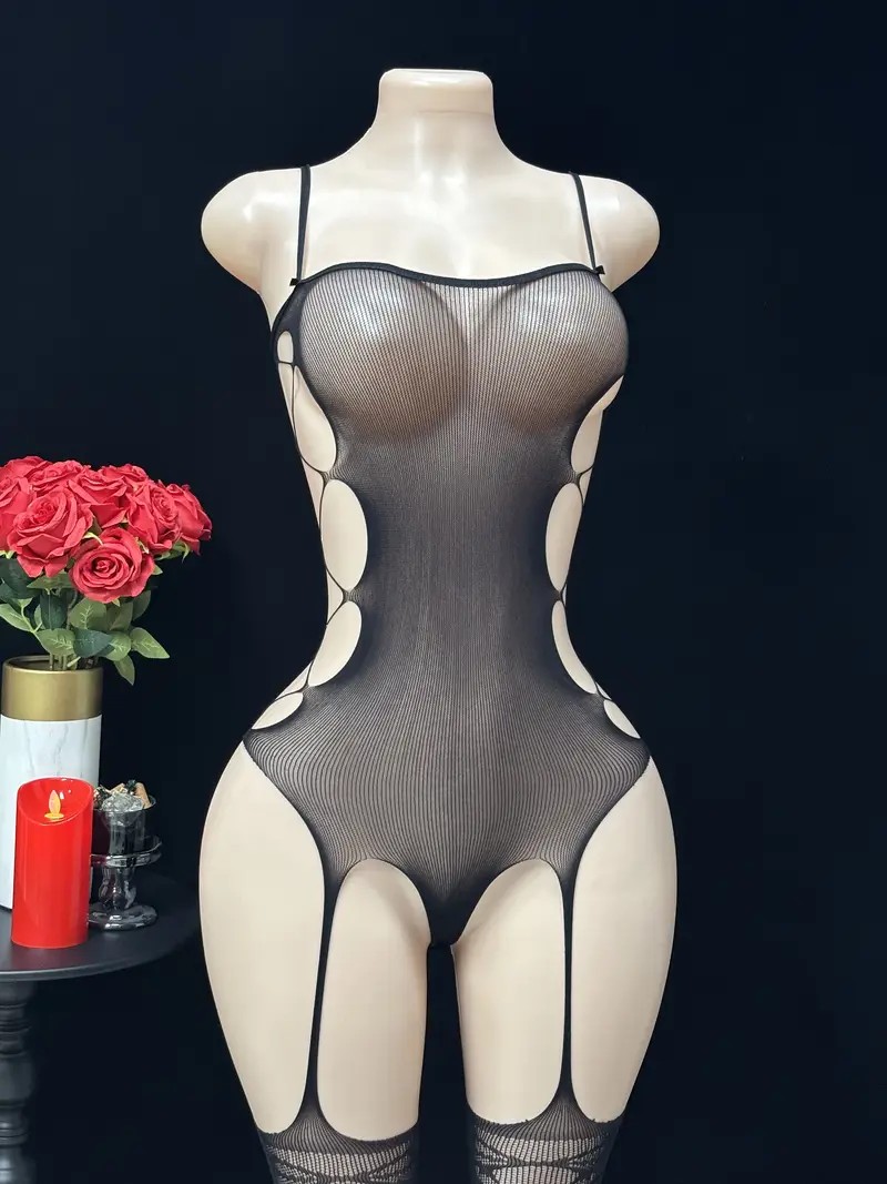 Jumpsuit Stoking Seksi dengan  - Fishing ulasan dan harga