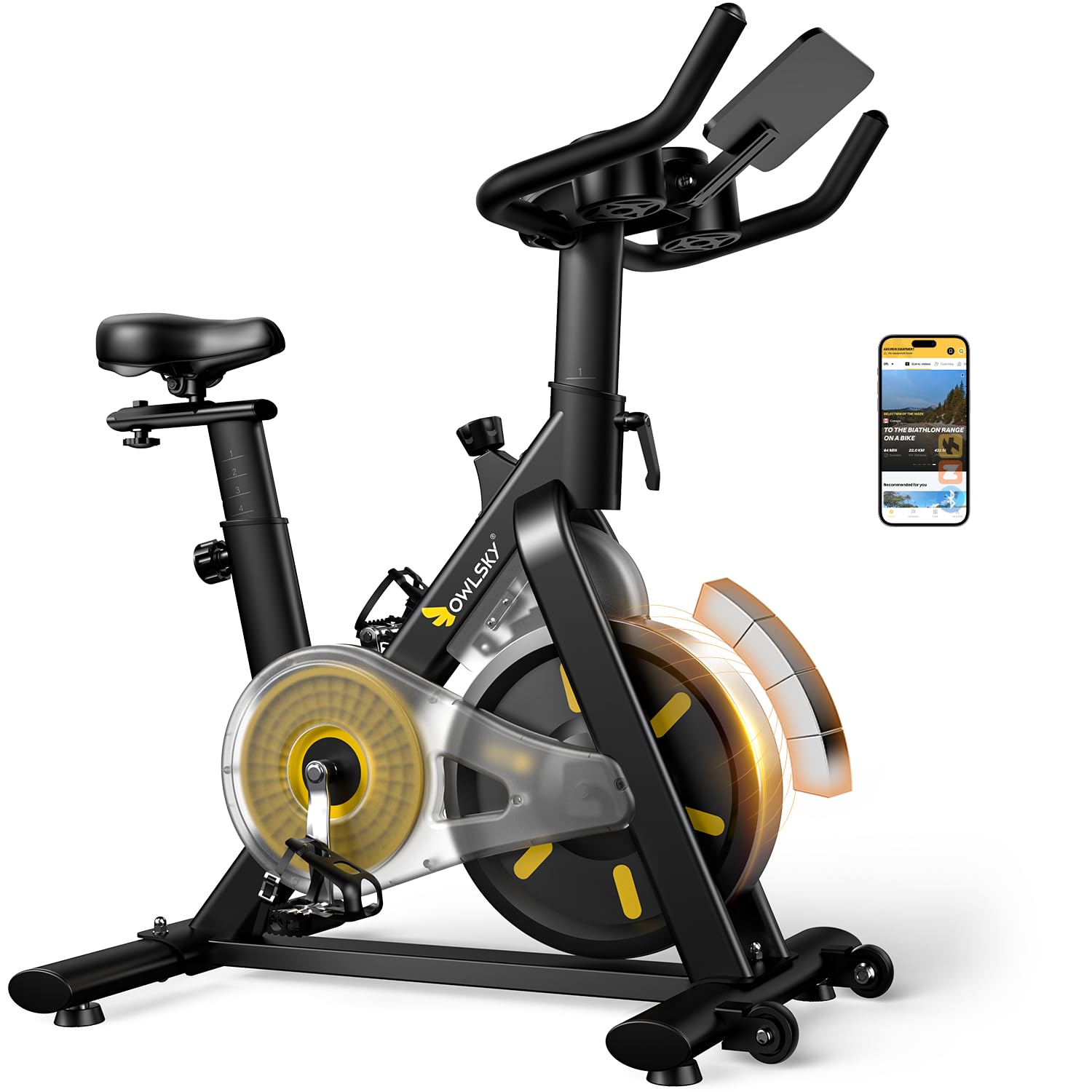 Sepeda Stasioner dengan Resist - Exercise Bike Magnetic Resistance ulasan dan harga