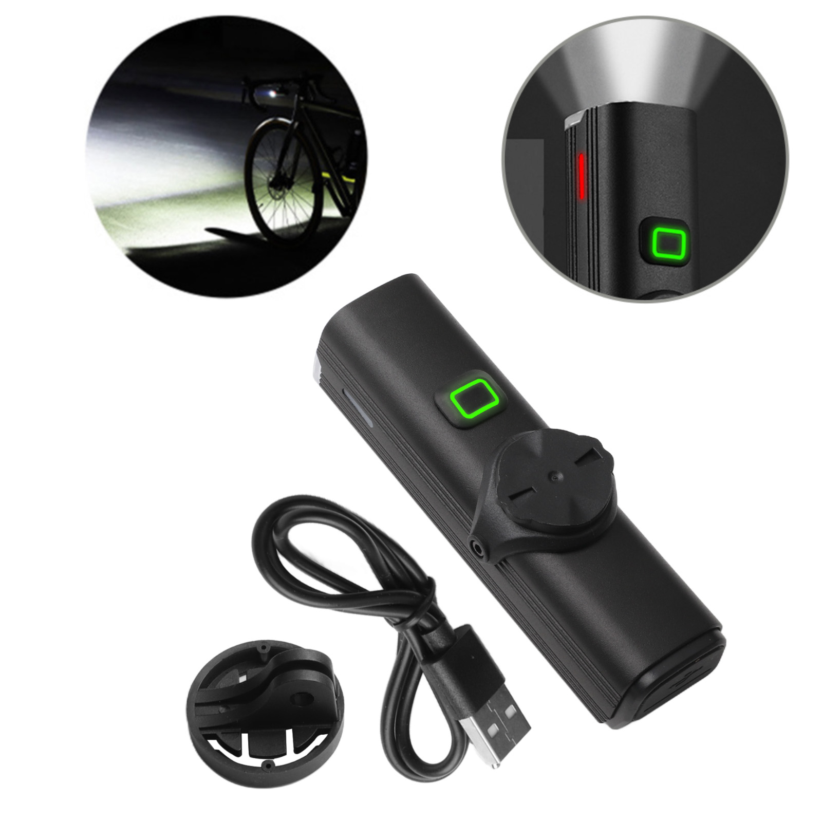 /1000Lumen /Dapat Diisi Ulang  - Rechargeable Bicycle Headlight 1000 Lumen ulasan dan harga