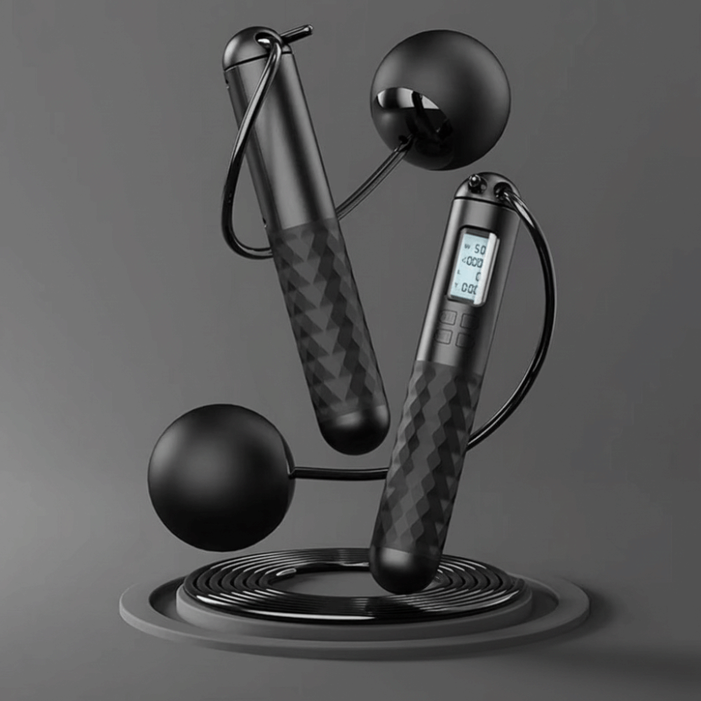 Tali Lompat Tanpa Kabel Portab - Smart Jump Rope Digital Counter ulasan dan harga
