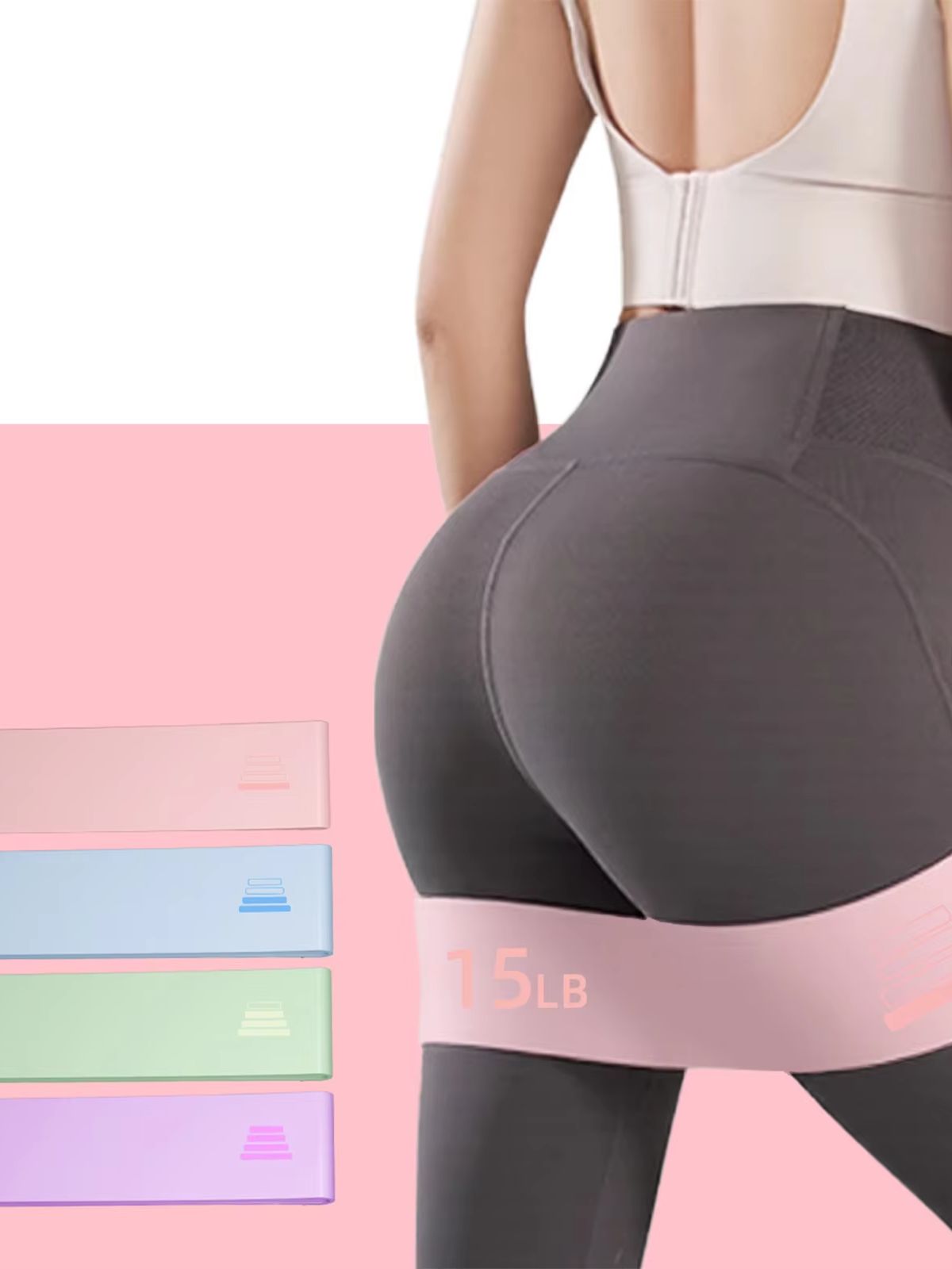 Pita Peregangan untuk Olahraga - Pilates Bar Kit With Resistance Bands ulasan dan harga