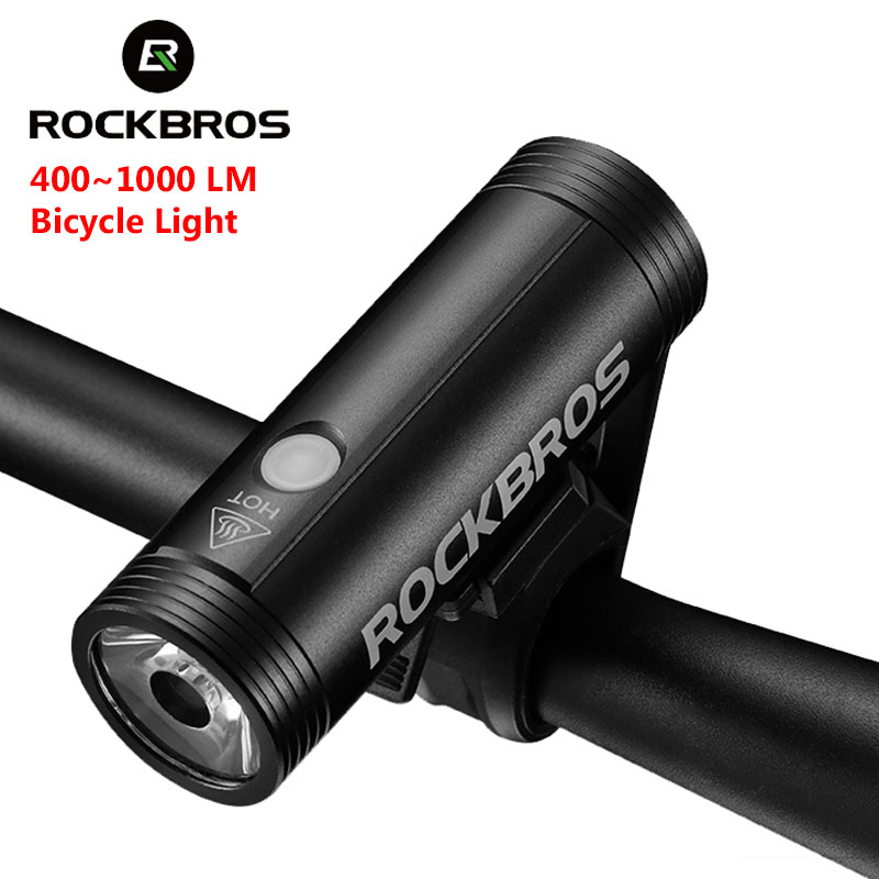 ROCKBROS lampu depan sepeda LE - Rechargeable Bicycle Headlight 1000 Lumen ulasan dan harga