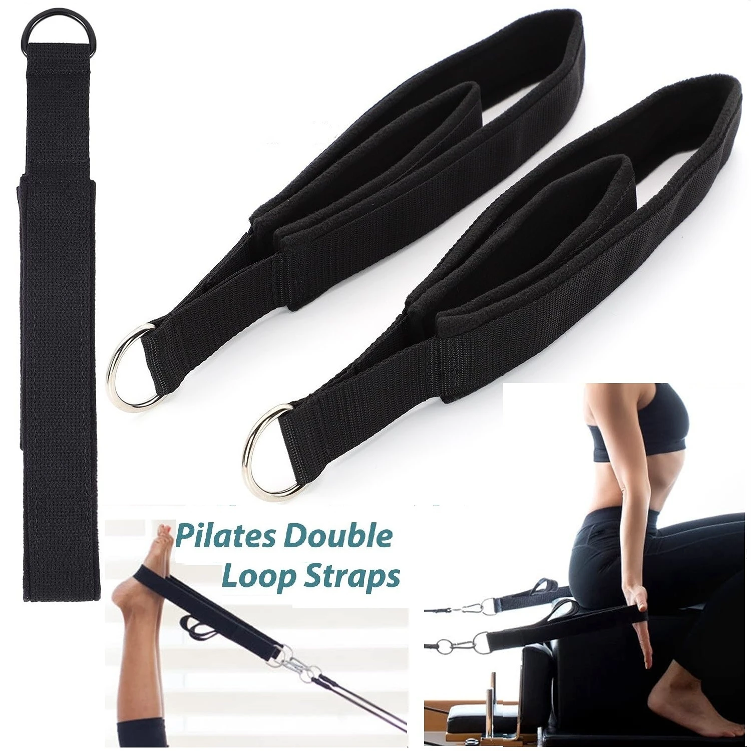 Aksesoris Latihan Yoga Pilates - Pilates Bar Kit With Resistance Bands ulasan dan harga