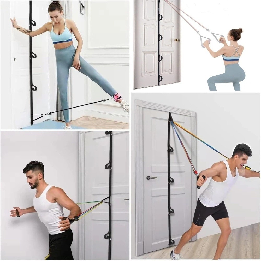 Tali Pengikat Pintu untuk Fitn - Resistance Bands Set With Handles ulasan dan harga