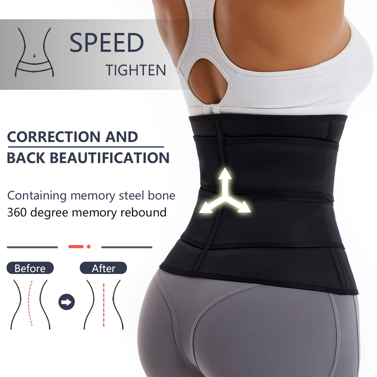 Sabuk Pelatih Pinggang Wanita  - Sweat Waist Trainer Belt Neoprene ulasan dan harga