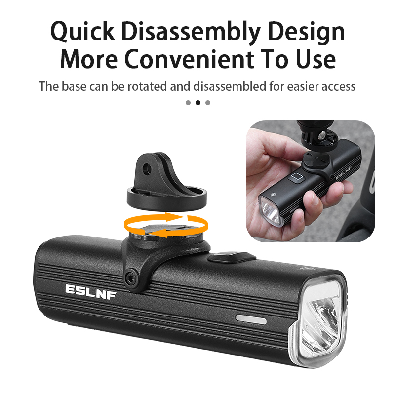 Lampu Depan Sepeda ESLNF 1000  - Rechargeable Bicycle Headlight 1000 Lumen ulasan dan harga
