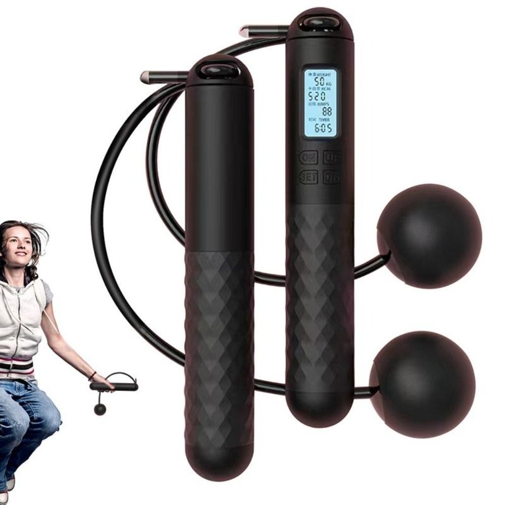 Tali Lompat Tanpa Kabel yang B - Smart Jump Rope Digital Counter ulasan dan harga