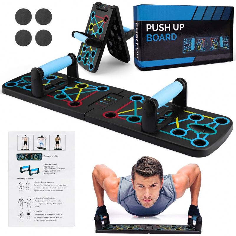Alat Olahraga Lipat Multifungs - Push Up Board Foldable Multi Function ulasan dan harga