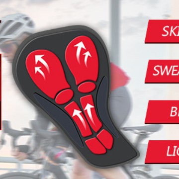 Celana Pendek Bersepeda Bahan  - Padded Cycling Shorts 5D Gel ulasan dan harga