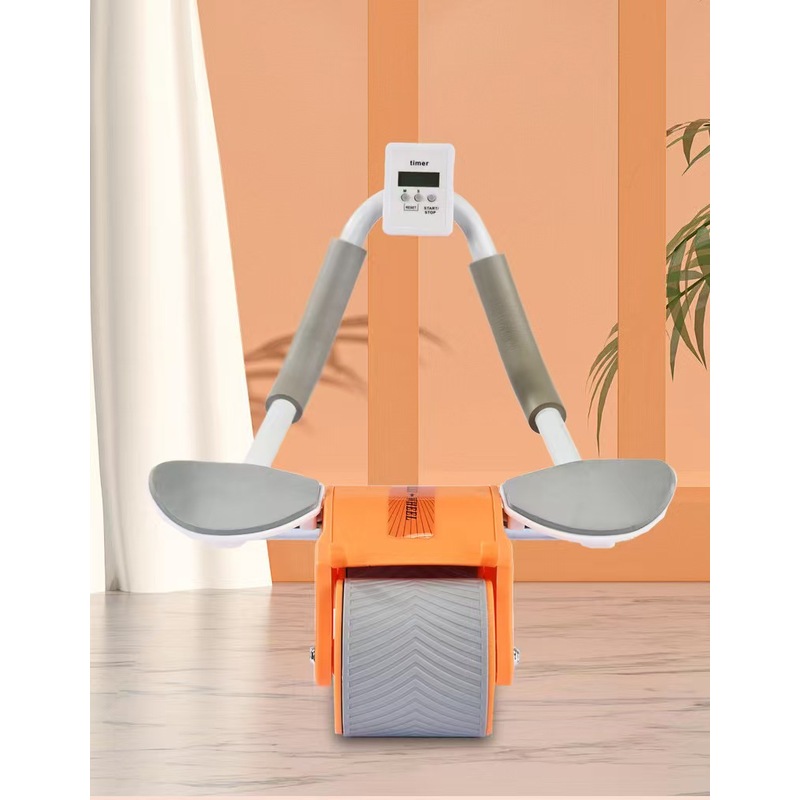 Roda Roller Ab Roller Otomatis - Ab Roller Wheel With Elbow Support ulasan dan harga