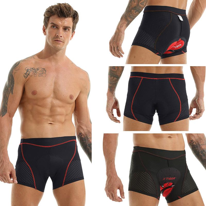 X-Tiger Pakaian Dalam Berseped - Padded Cycling Shorts 5D Gel ulasan dan harga