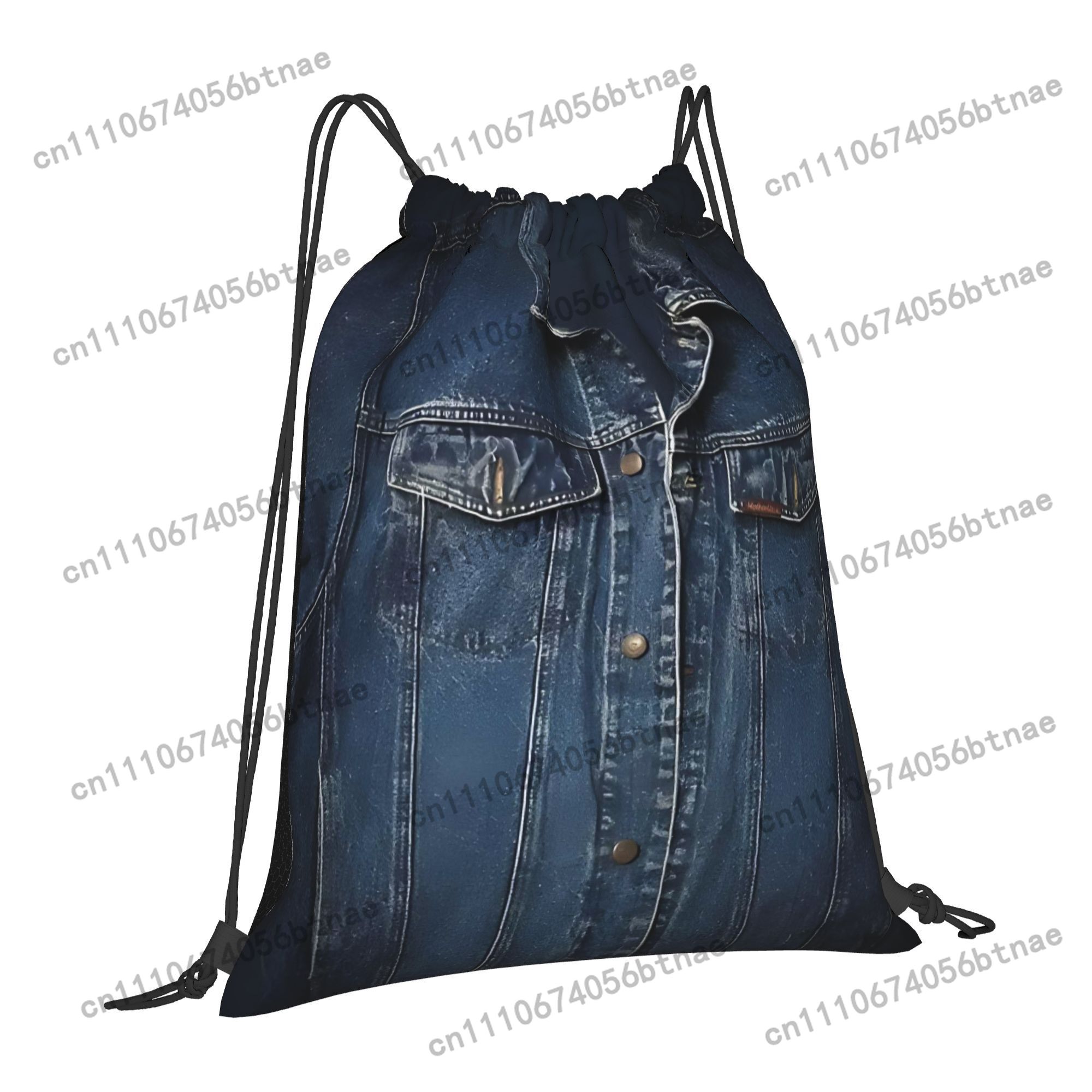 Tas Serut Bermotif Denim untuk - Cycling ulasan dan harga