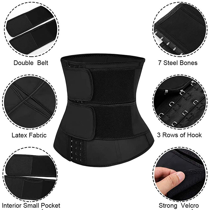 Korset Pelangsing Perut Wanita - Sweat Waist Trainer Belt Neoprene ulasan dan harga