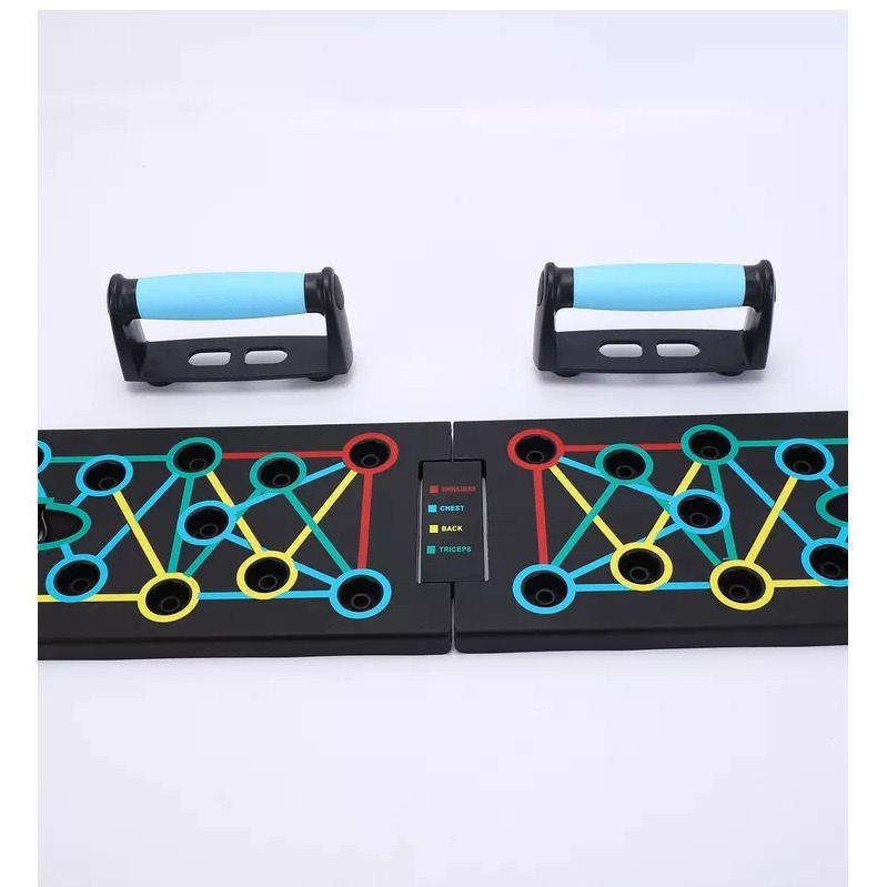 Set Papan Push-Up Multifungsi  - Push Up Board Foldable Multi Function ulasan dan harga