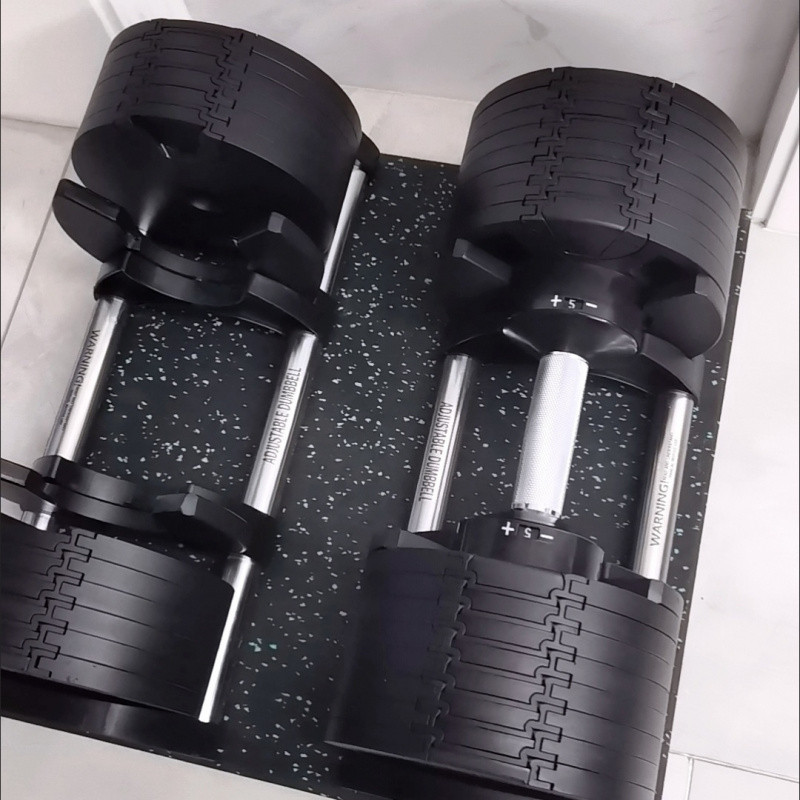 Dumbbell Adjustable 24kg 32kg  - Adjustable Dumbbell Pair 40Kg ulasan dan harga
