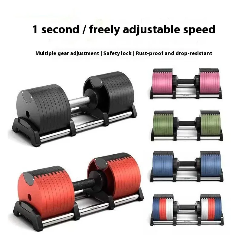 Dumbbell besi cor berlapis unt - Adjustable Dumbbell Pair 40Kg ulasan dan harga