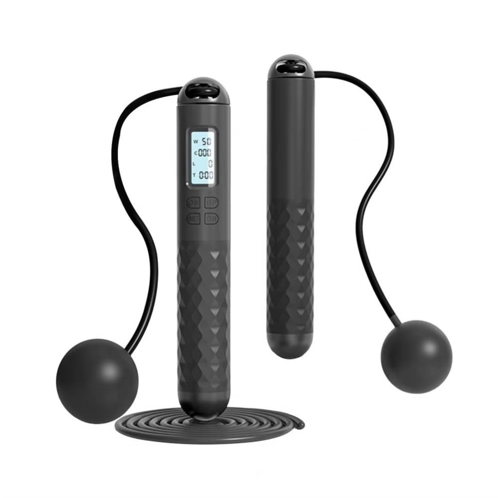 Tali Lompat Tanpa Kabel Dengan - Smart Jump Rope Digital Counter ulasan dan harga