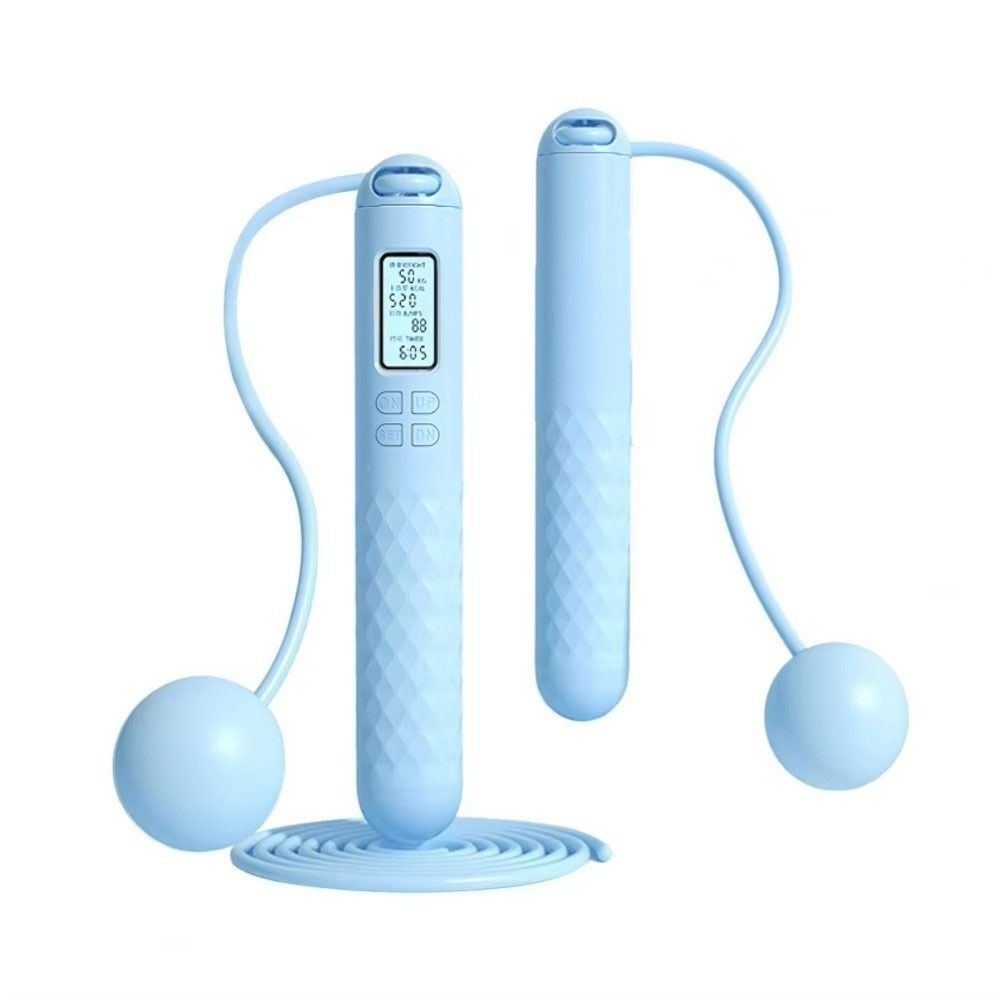 Tali Lompat Tanpa Kabel Dengan - Smart Jump Rope Digital Counter ulasan dan harga
