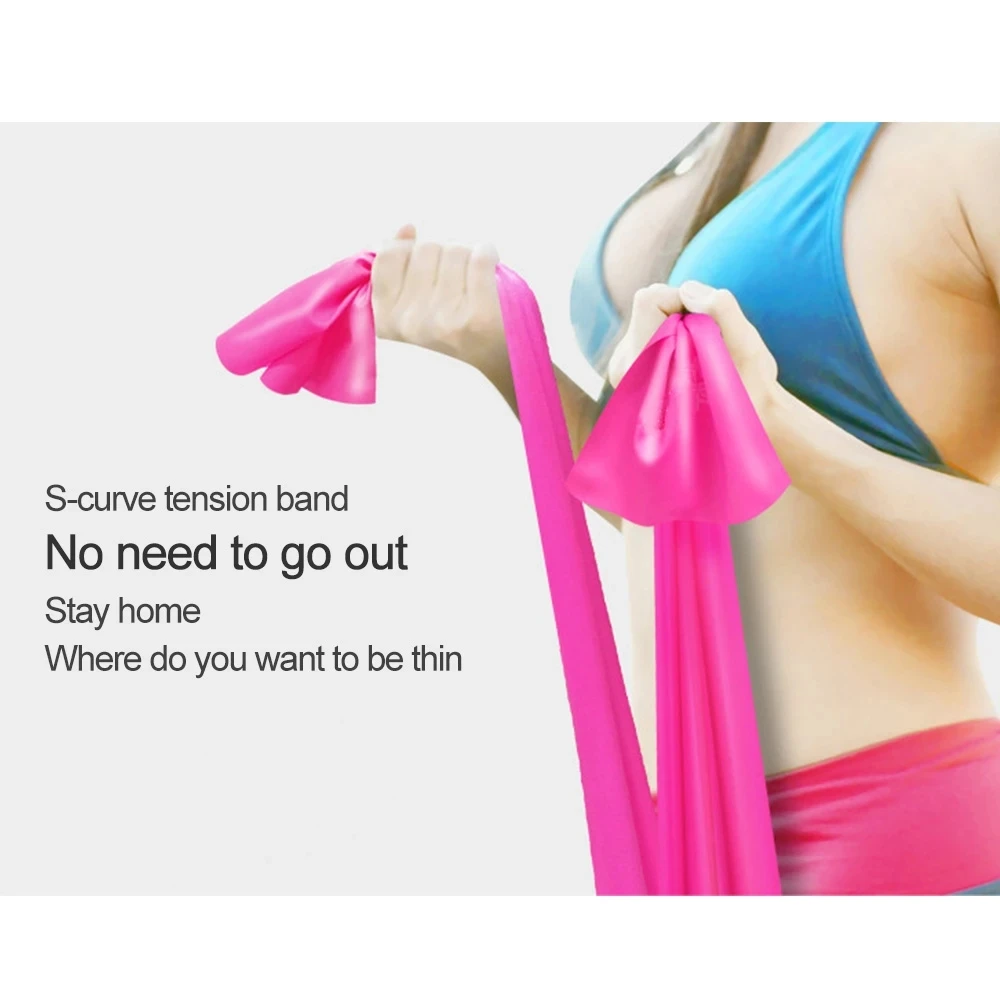 Pita Elastis Yoga Portabel Pil - Pilates Bar Kit With Resistance Bands ulasan dan harga