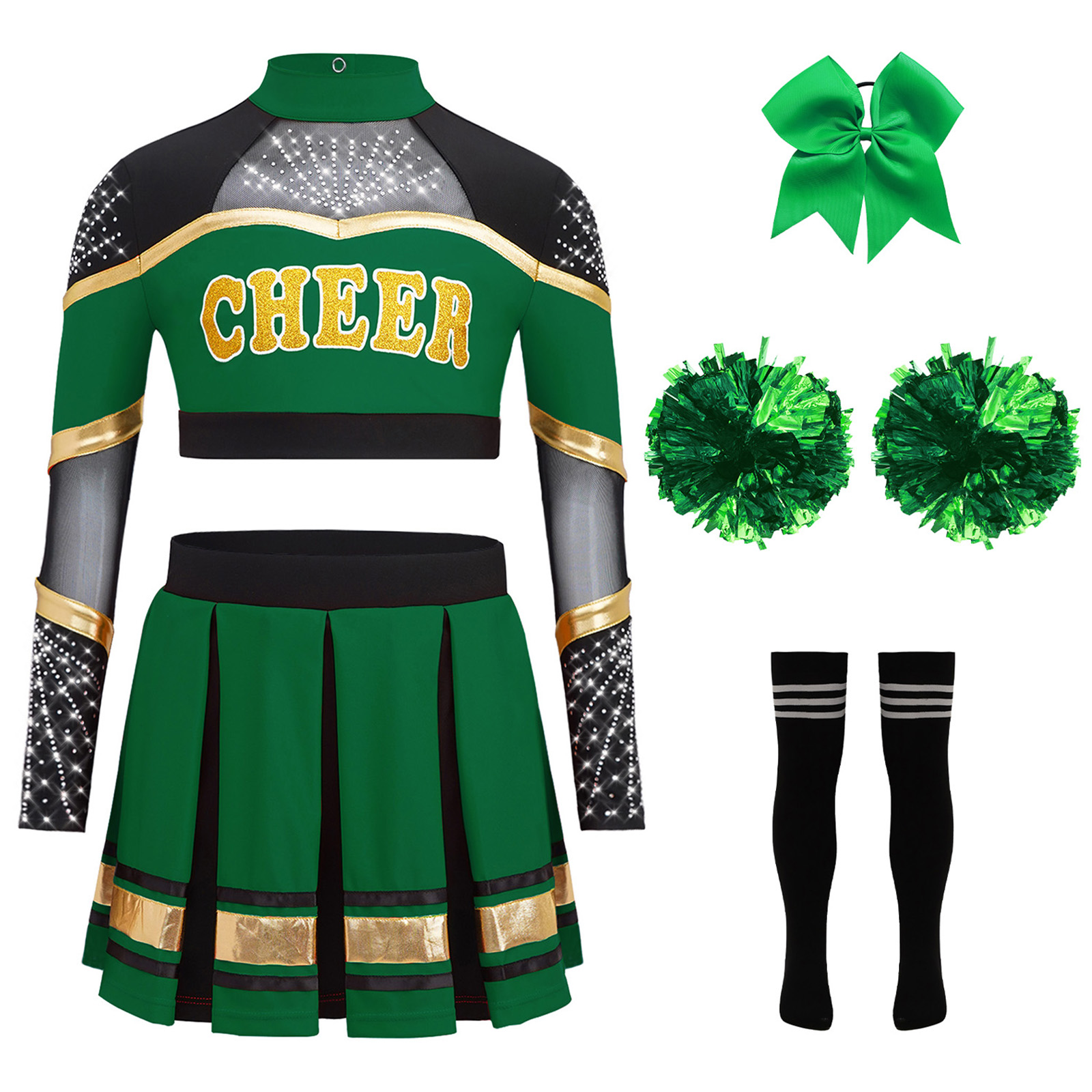 Kostum Cheerleader SMA untuk A - Team Sports ulasan dan harga