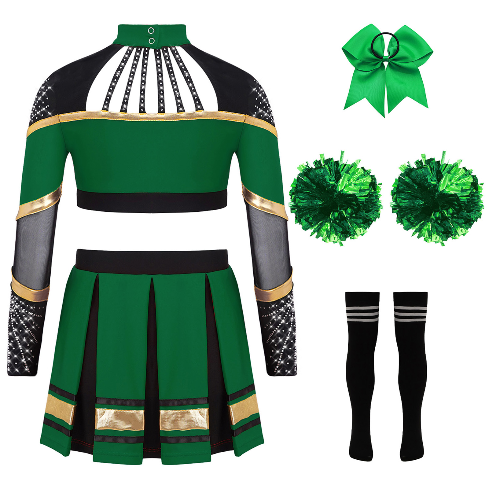 Kostum Cheerleader SMA untuk A - Team Sports ulasan dan harga