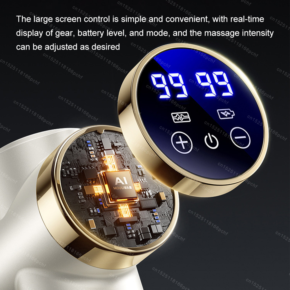Alat Pijat Fascia Elektrik Pro - Electric Massage Gun Deep Tissue ulasan dan harga