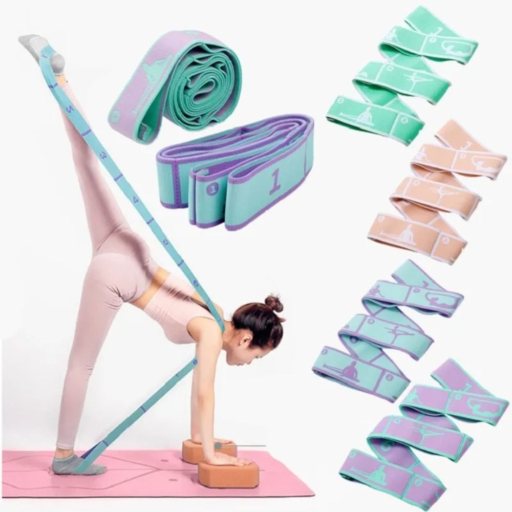 Pita Resistensi Yoga Elastis S - Pilates Bar Kit With Resistance Bands ulasan dan harga