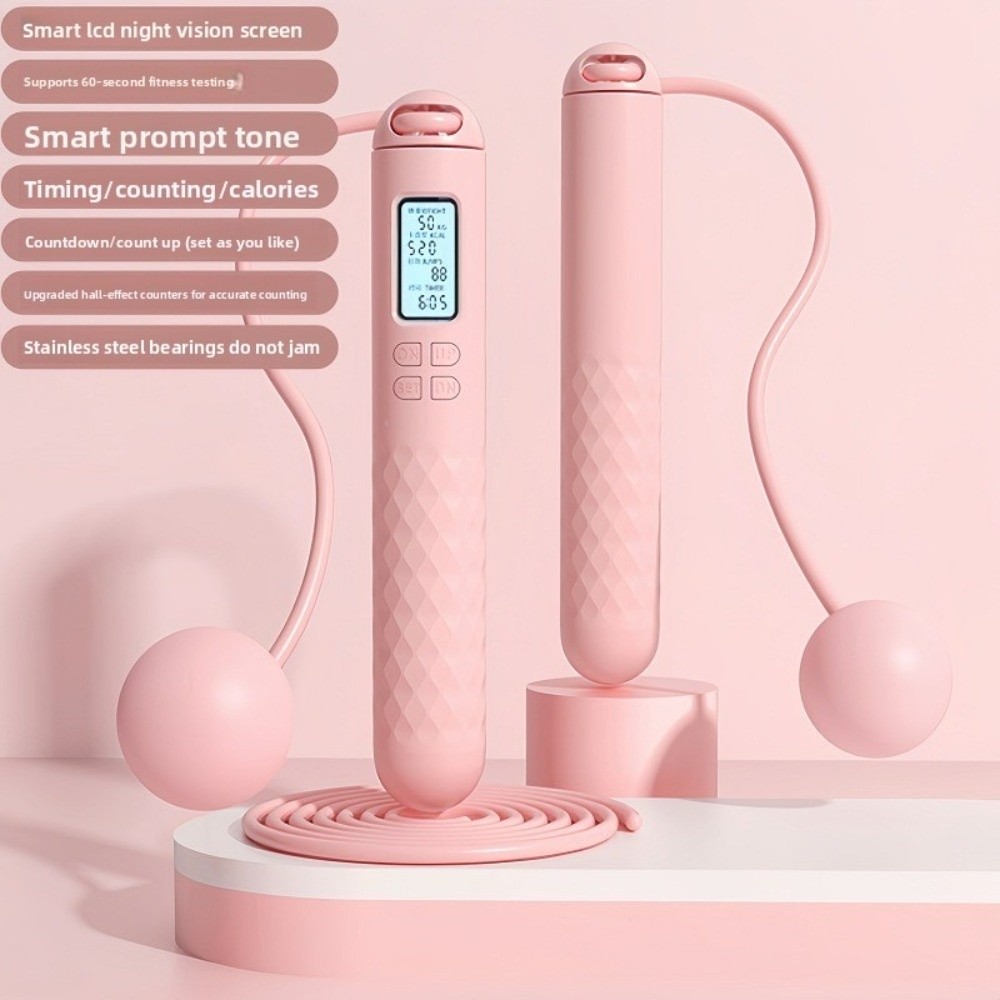 Tali Lompat Tanpa Kabel Anti-S - Smart Jump Rope Digital Counter ulasan dan harga