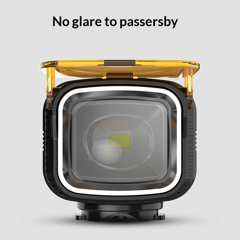 OFFBONDAGE Lampu Sepeda Lipat  - Rechargeable Bicycle Headlight 1000 Lumen ulasan dan harga